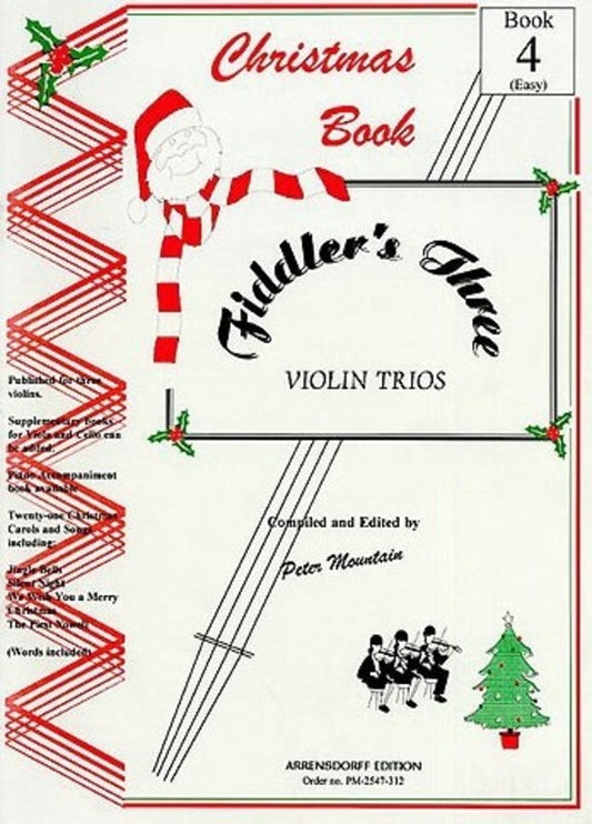Fiddlers Three Xmas Violin Book