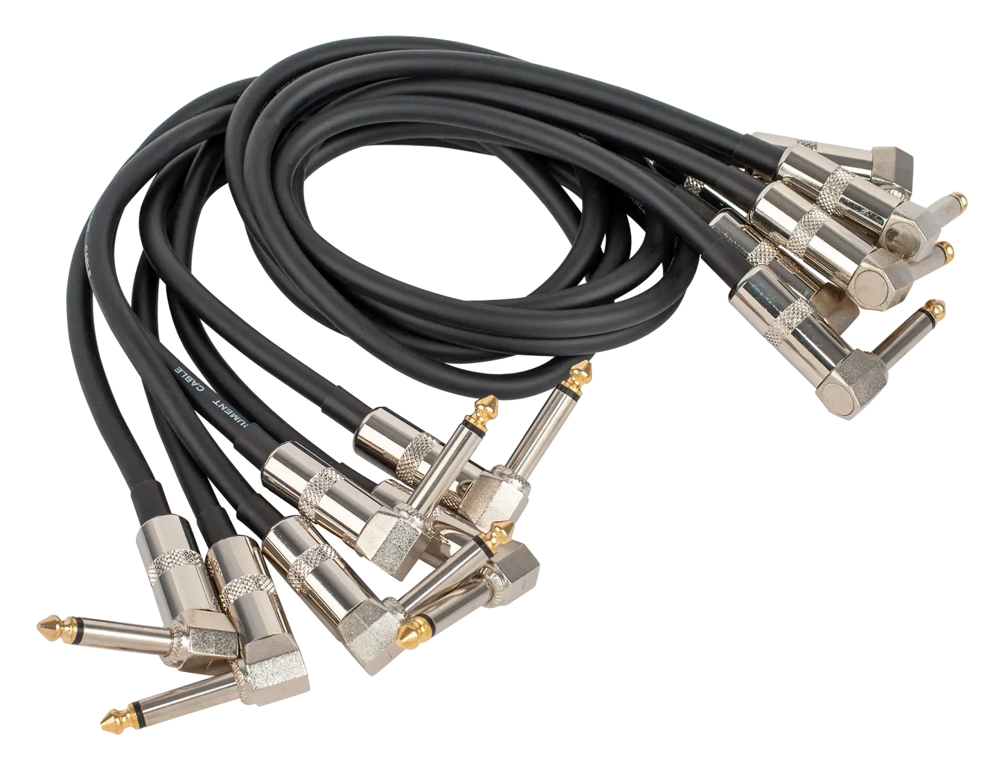 Australasian 002 FT Rock Leads Black Right Angle Patch Cable