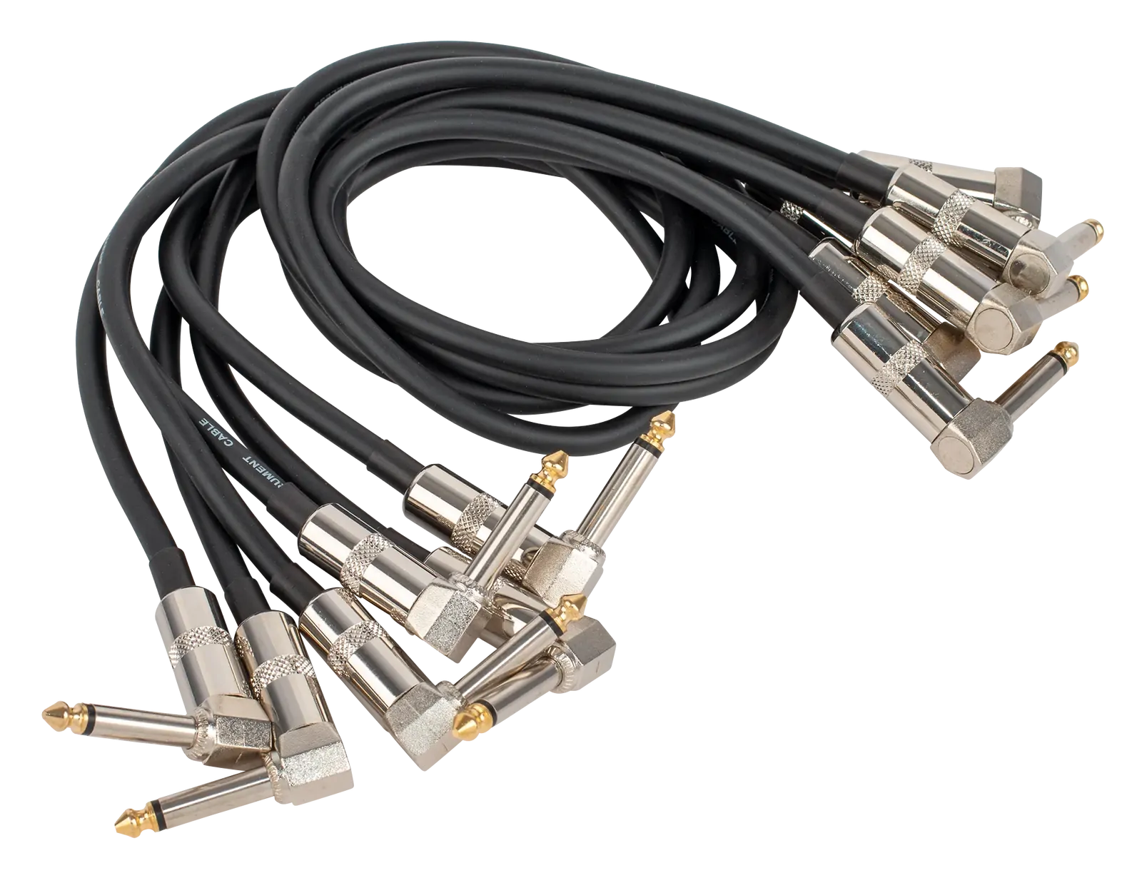Australasian 002 FT Rock Leads Black Right Angle Patch Cable