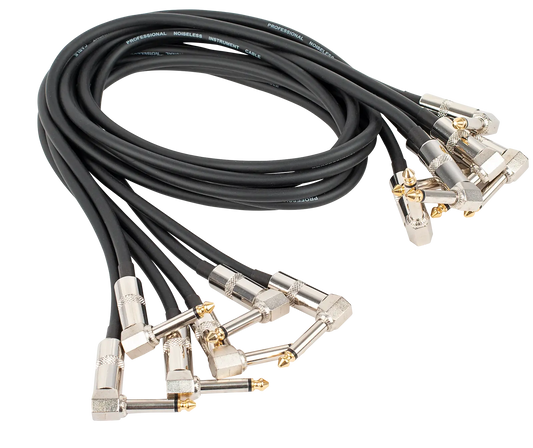 Australasian 003 FT Rock Leads Black Right Angle Patch Cable