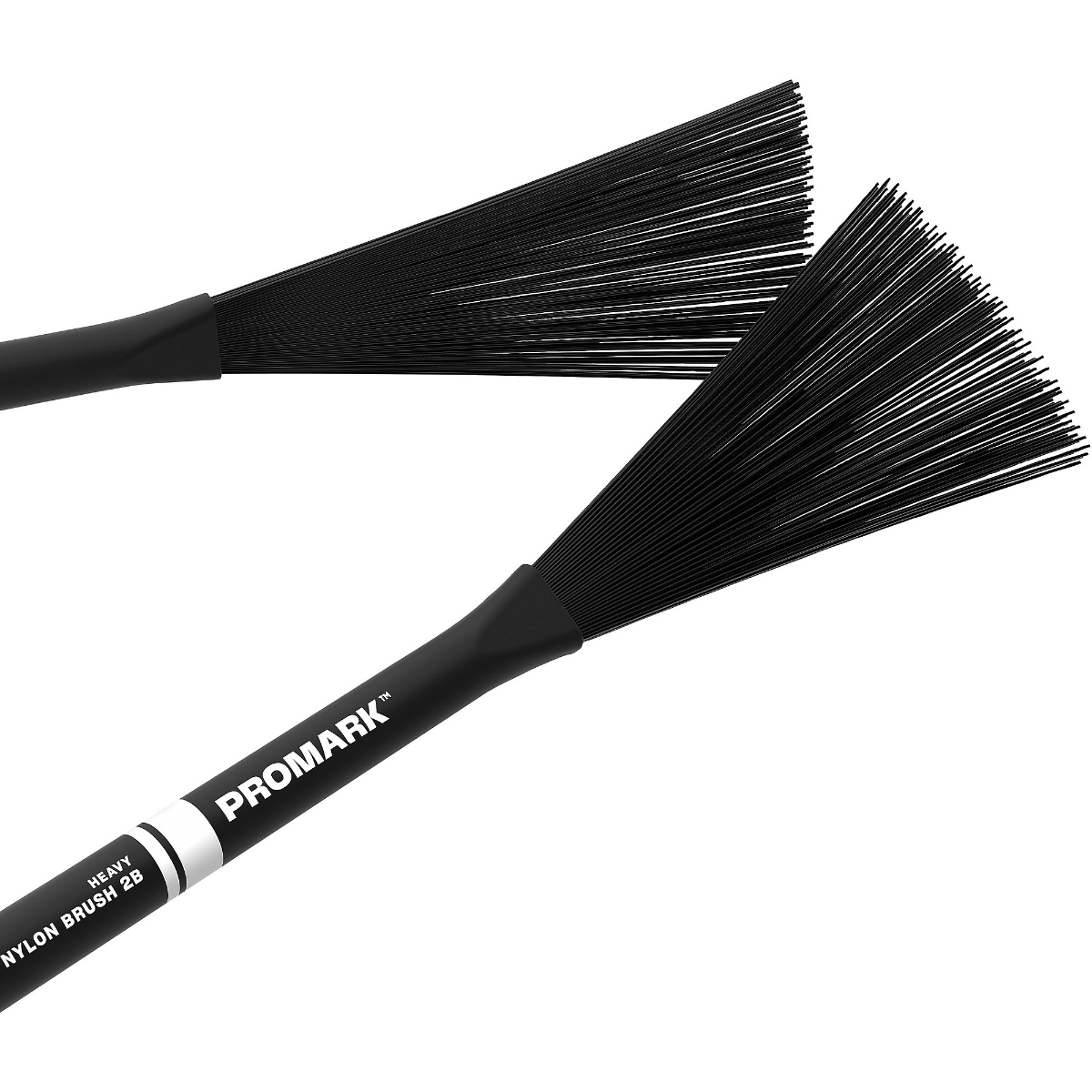 ProMark 2B Heavy Nylon Brushes with Soft Touch Handle and Retractable Bristles — view 3