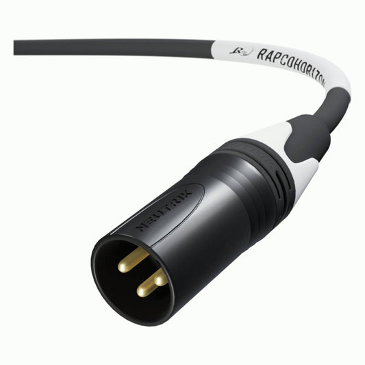 Rapco 7.5m Microphone Cable with Neutrik XLR to XLR