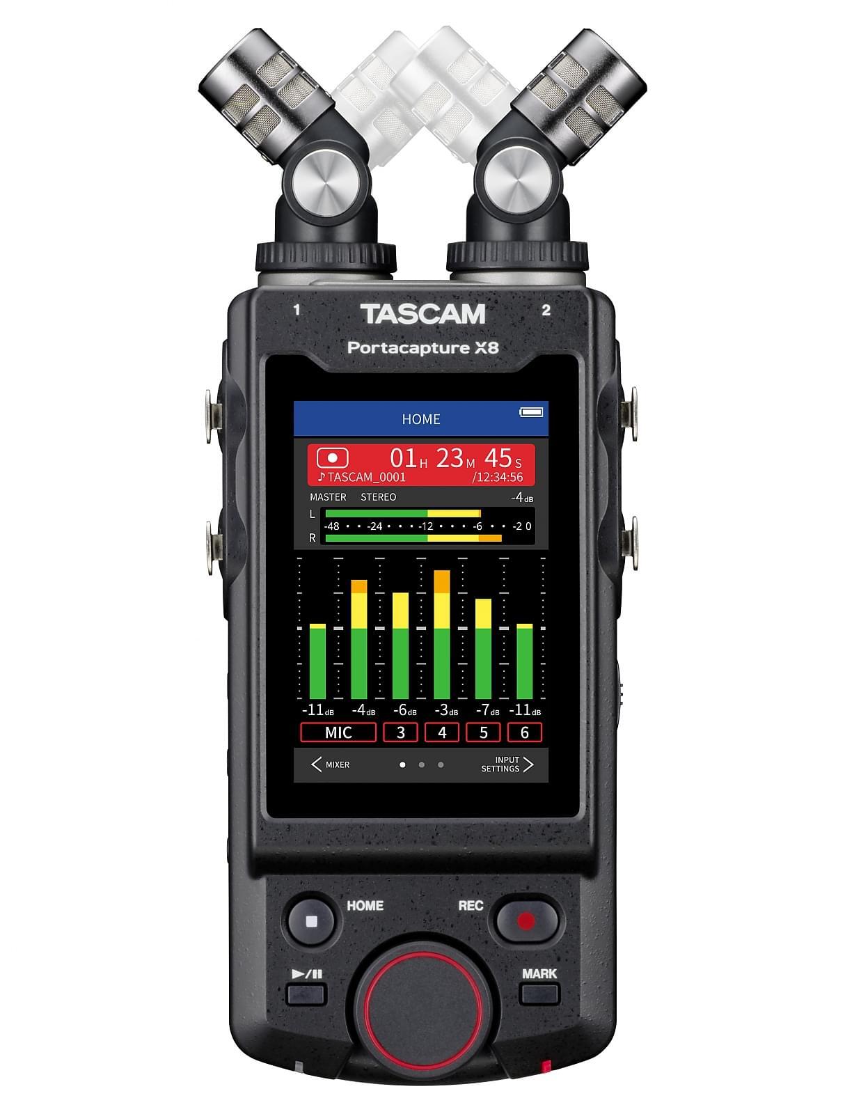 Tascam PortaCapture X8 Multitrack Handheld Recorder