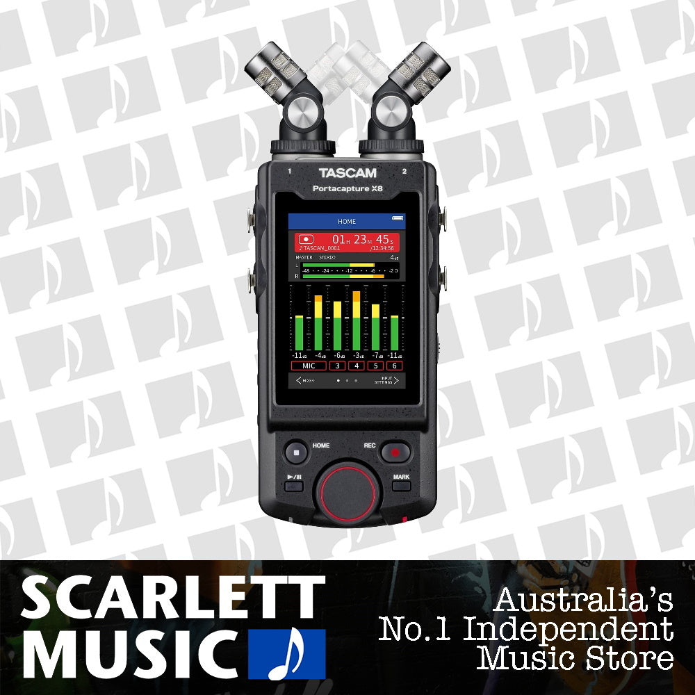 Tascam PortaCapture X8 Multitrack Handheld Recorder — view 2
