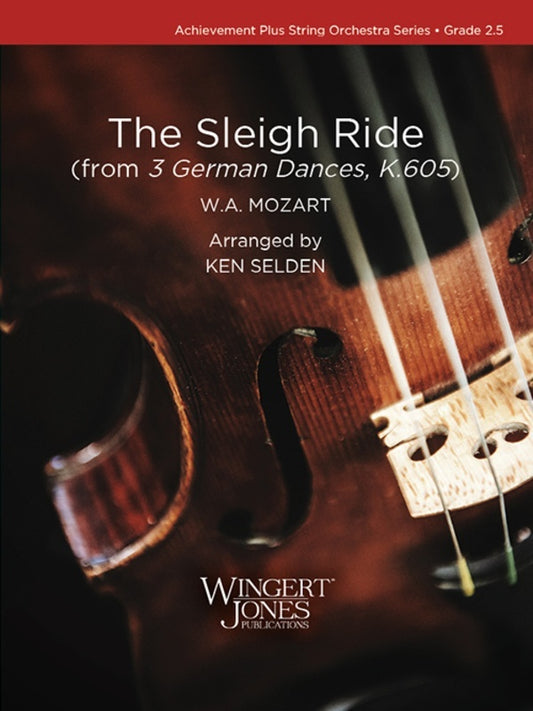 The Sleigh Ride From 3 German Dances K 605 So2 Sc/Pts Score/Parts