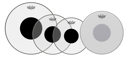 Remo Pro Pack Controlled Sound Clear Rock Drum Heads 12", 13", 14", 16