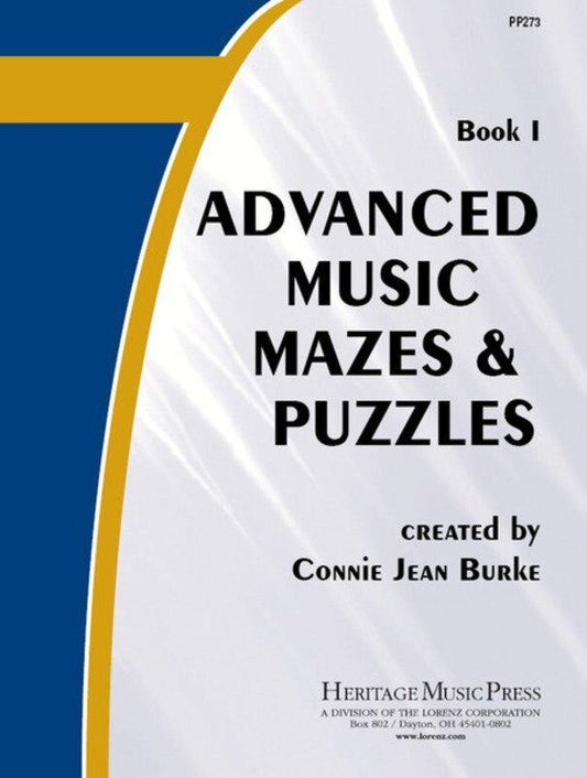 Advanced Music Mazes and Puzzles Book 1