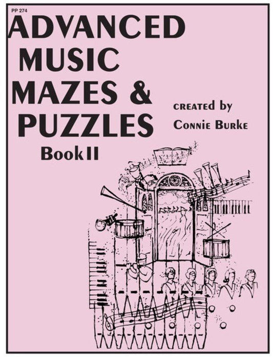 Advanced Music Mazes and Puzzles Book 2