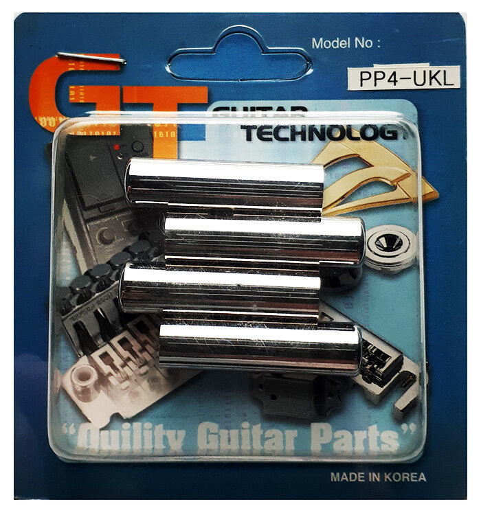 GT Ukulele Pitch Pipes - Chrome (GCEA) — view 3
