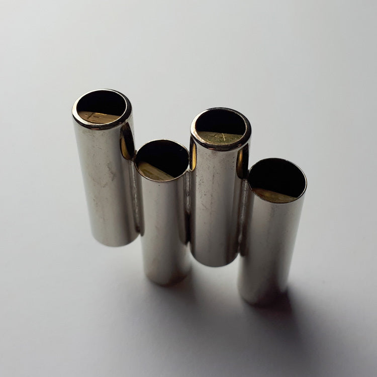 GT Violin Pitch Pipes - Chrome (GDAE)