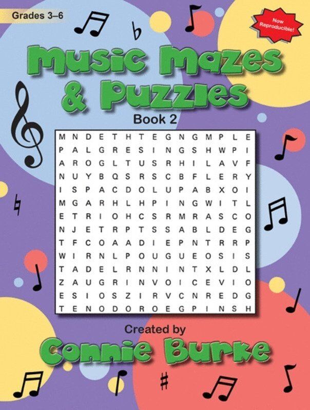 Music Mazes and Puzzles Book 2