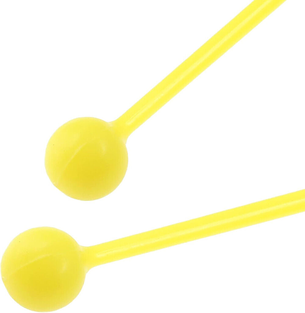 Percussion Plus Yellow Multi-Use Mallets (21mm Head, 295mm Length) - Pair for Wind Chimes, Marimbas, Xylophones, and More — view 2
