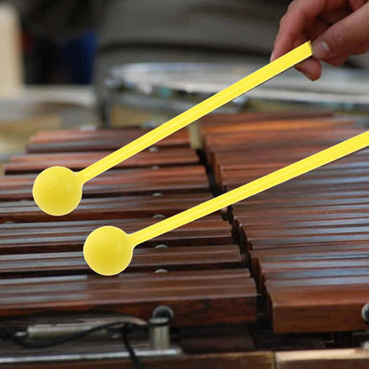 Percussion Plus Yellow Multi-Use Mallets (21mm Head, 295mm Length) - Pair for Wind Chimes, Marimbas, Xylophones, and More — view 4