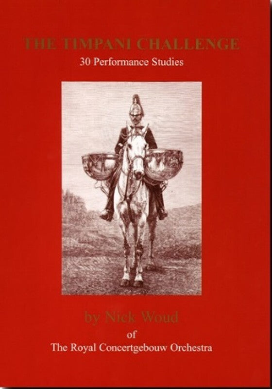 Woud - The Timpani Challenge 30 Performance Studies Softcover Book (Timpani)