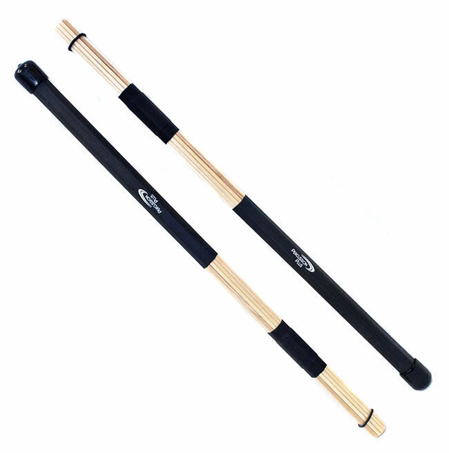 Percussion Plus Wooden Drum Rods Pair (15mm Head, 400mm Length)