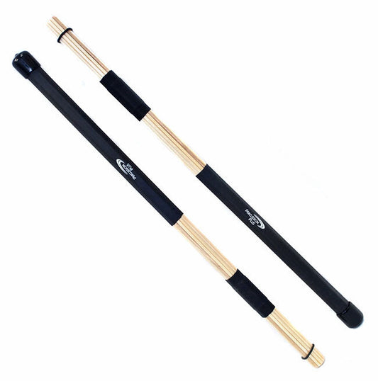 Percussion Plus Wooden Drum Rods Pair (15mm Head, 400mm Length)
