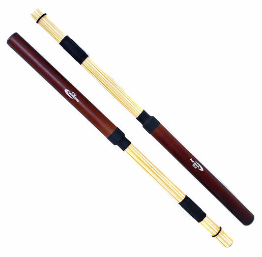 Percussion Plus Bamboo Drum Rods Pair (15mm Head, 410mm Length)