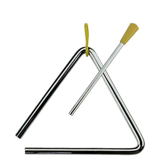 Percussion Plus 8" Metal Triangle with Striker Hand Percussion Sound Effect