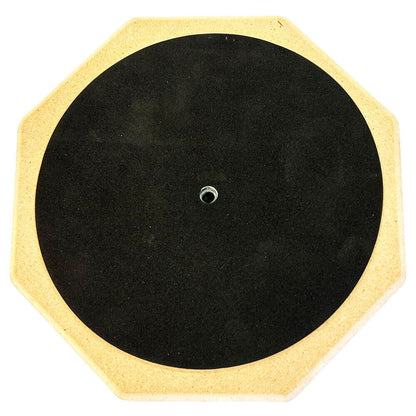 Percussion Plus 8" Hexagonal Drum Practice Pad with Rebound Feel and 6mm Mounting Thread — view 2