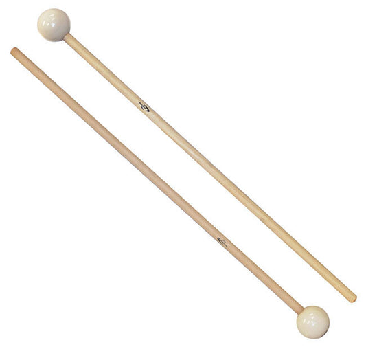 Percussion Plus Xylo/Glock Mallets 30mm Head 380mm Length Maple/Rattan Handles Sold as Pair
