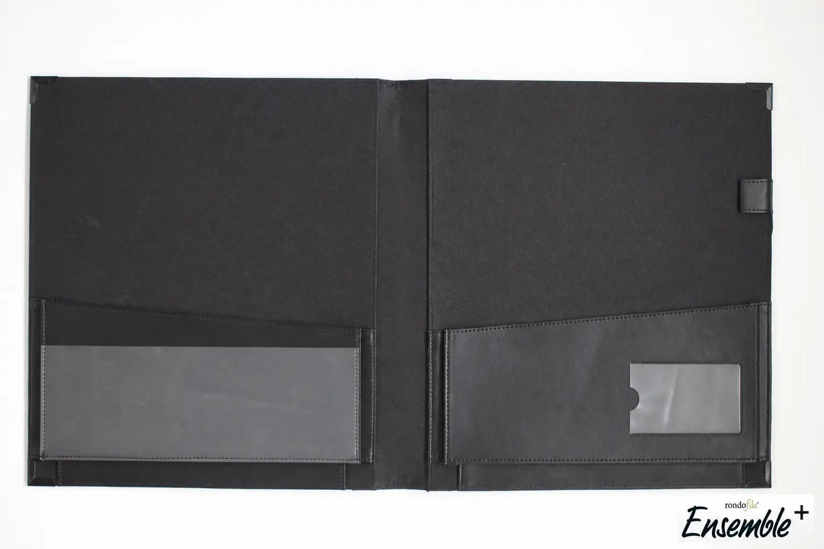 Rondofile Ensemble Band and Orchestral Folder PR301 with leather-look cover and multiple pockets