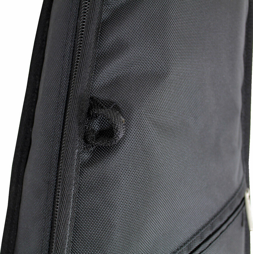 Protection Racket Bass Guitar Gig Bag - Waterproof, Shock Absorbent, YKK Zip, Adjustable Straps, 2 Pockets, Velvetex Interior, Red Silicone Badge — view 5