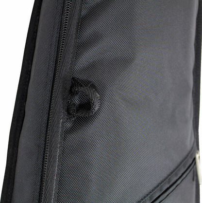 Protection Racket Bass Guitar Gig Bag - Waterproof, Shock Absorbent, YKK Zip, Adjustable Straps, 2 Pockets, Velvetex Interior, Red Silicone Badge — view 5