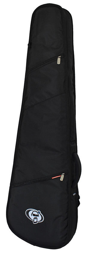 Protection Racket Bass Guitar Gig Bag - Waterproof, Shock Absorbent, YKK Zip, Adjustable Straps, 2 Pockets, Velvetex Interior, Red Silicone Badge