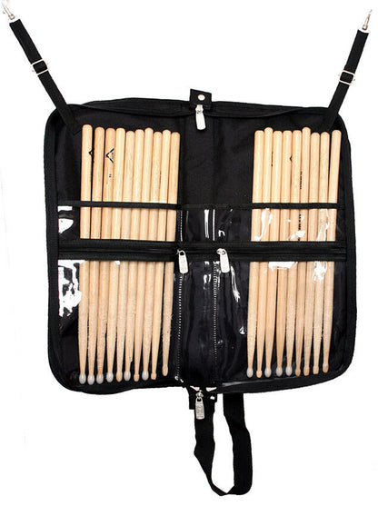 Protection Racket Deluxe Drumstick Bag with Clear Window Compartments and Adjustable Strap — view 3