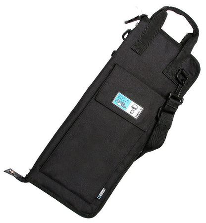 Protection Racket Standard Pocket Drumstick Bag - Holds 10 Pairs, Waterproof, Clear Window Compartments, Adjustable Strap, Durable Design