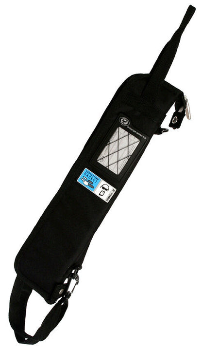 Protection Racket Deluxe 3-Pair Drumstick Bag with Clear Window Compartments and Comfortable Carry Handle — view 2