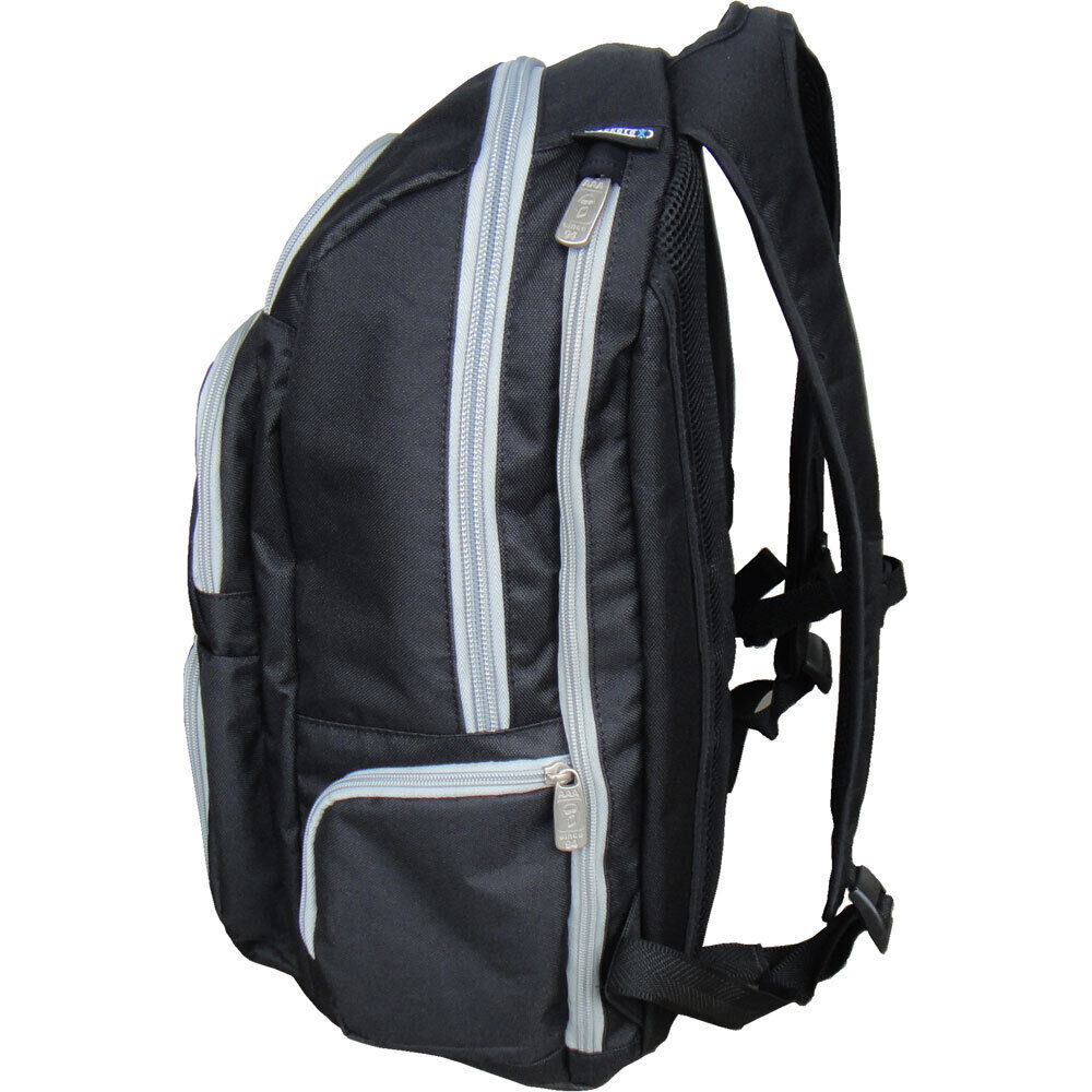 Protection Racket Business Backpack Bag Utility Case 45cm x 35cm x 20cm with Multiple Pockets and Earphone Channel — view 3