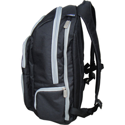 Protection Racket Business Backpack Bag Utility Case 45cm x 35cm x 20cm with Multiple Pockets and Earphone Channel — view 3