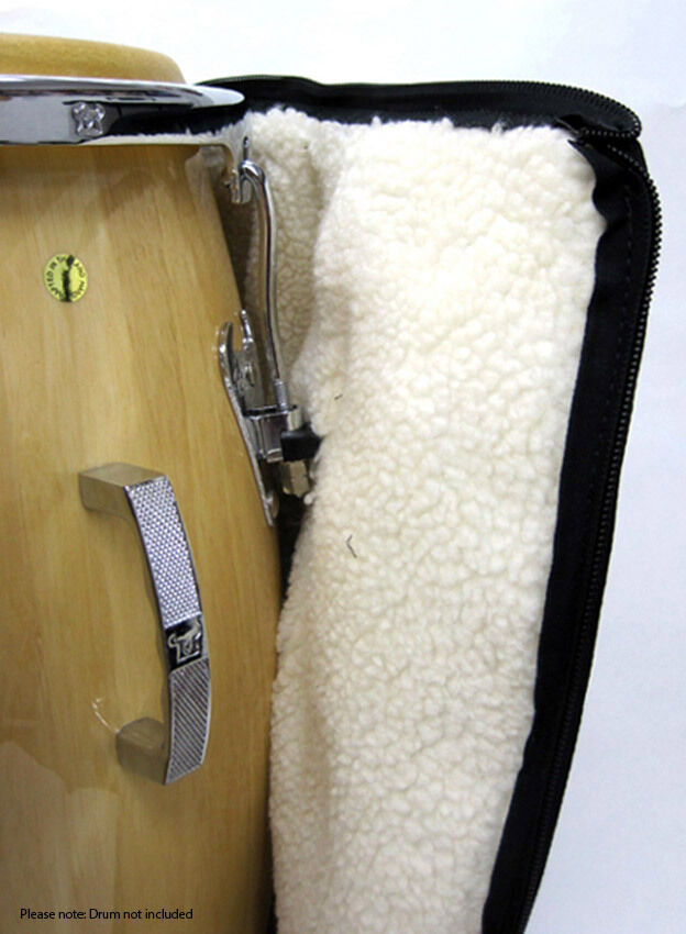 Protection Racket Deluxe Requinto-shaped Conga Bag 10" x 30" with Padded Handle, Rucksack Straps, Waterproof, Outer Pocket, Adjustable Shoulder Strap — view 2
