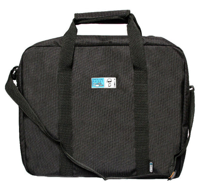 Protection Racket Hand Percussion Bag Black 18" x 15" with Padded Handle, Adjustable Strap, 6 Internal Compartments, Waterproof, Outer Pocket — view 2