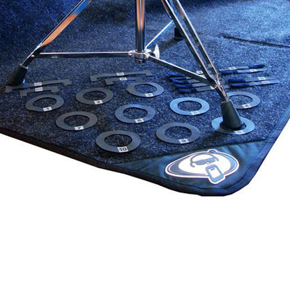 Protection Racket 26-Piece Drum Mat Marker Set with Numbered Markers for Easy Setup