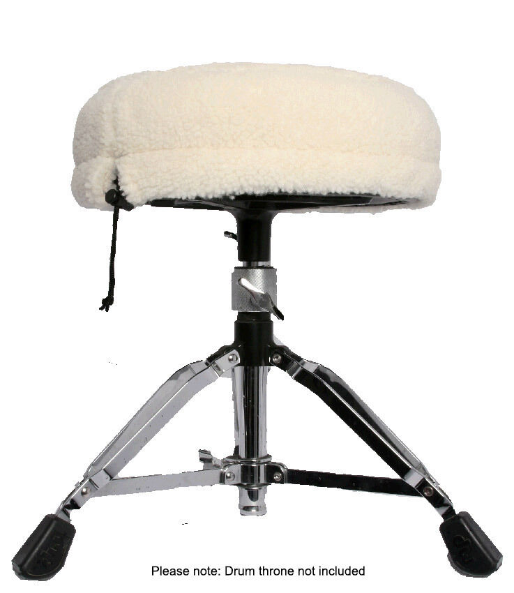 Protection Racket 12" Fleece Drum Throne Seat Cover for Round Drum Thrones — view 3