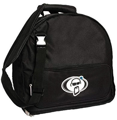 Protection Racket Deluxe Bodhran Bag in Black - 18" Percussion Drum Case with Multi Tipper Holder and Waterproof Design