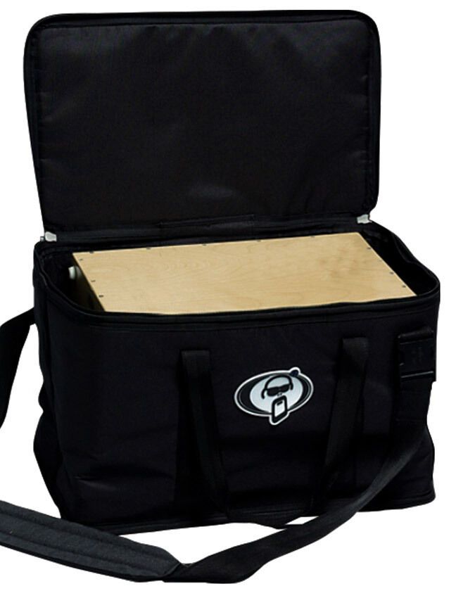 Protection Racket Deluxe Cajon Case Black 52 x 30.5 x 30.5cm, Percussion Drum Bag, Waterproof, 600 Denier Polyester, Adjustable Shoulder Strap — view 3