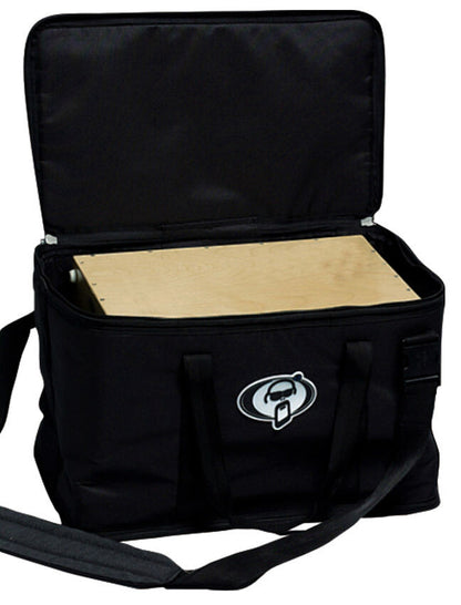 Protection Racket Deluxe Large Cajon Case Black 52 x 32.5 x 32.5cm with Carry Handle & Shoulder Strap — view 3