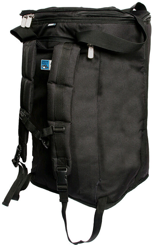 Protection Racket Deluxe Cajon Rucksack 52 x 30.5 x 30.5cm - Padded Straps, Waterproof, YKK Zip, 600 Denier Polyester, 2.0kg — view 2