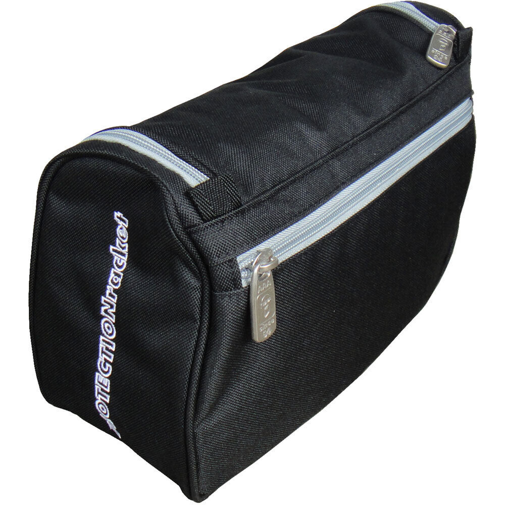 Protection Racket Washbag Utility Case - 26cm x 20cm x 10cm, Carrying Handle, Hanger Hook, Internal Mesh Compartments, 0.5 kg — view 2