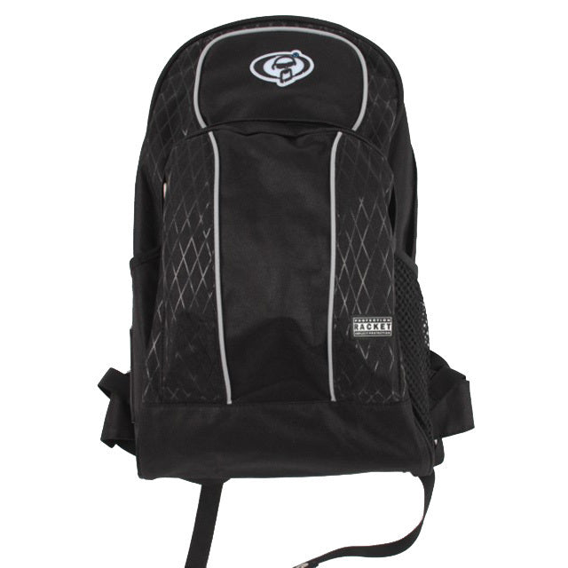 Protection Racket Streamline Backpack - 45cm x 28cm x 16cm, anatomical shape, breathable foam cushion, multiple pockets, earphone channel