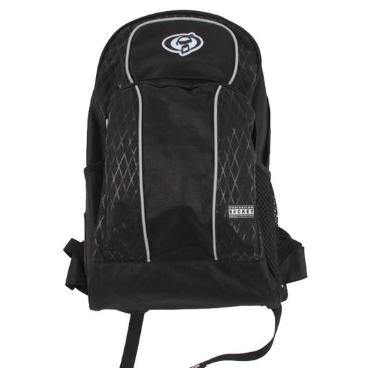Protection Racket Streamline Backpack - 45cm x 28cm x 16cm, anatomical shape, breathable foam cushion, multiple pockets, earphone channel