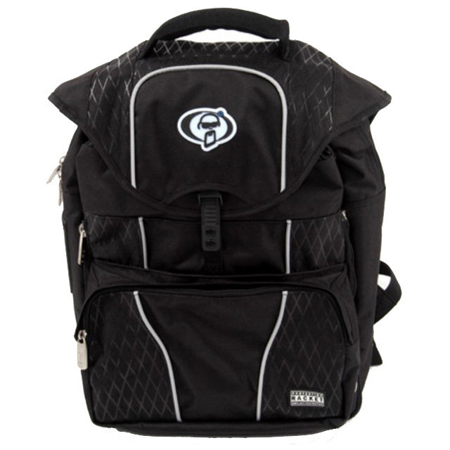 Protection Racket Classroom Backpack with Thermo Moulded EVA Foam Back, Expandable Pocket, Organizer, and Earphone Channel