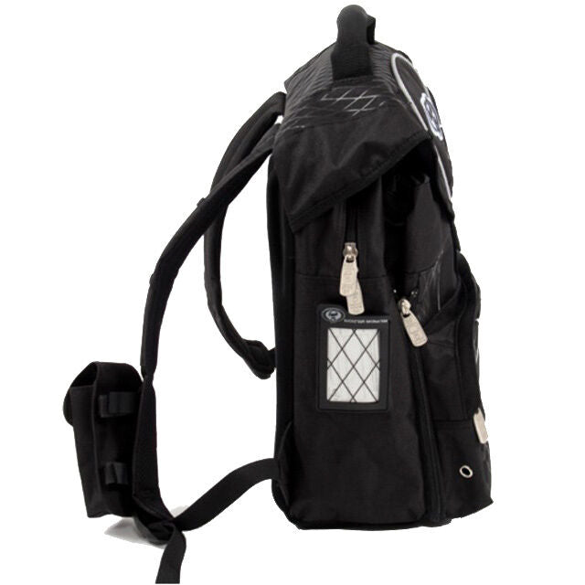 Protection Racket Classroom Backpack with Thermo Moulded EVA Foam Back, Expandable Pocket, Organizer, and Earphone Channel — view 3