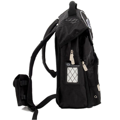 Protection Racket Classroom Backpack with Thermo Moulded EVA Foam Back, Expandable Pocket, Organizer, and Earphone Channel — view 3