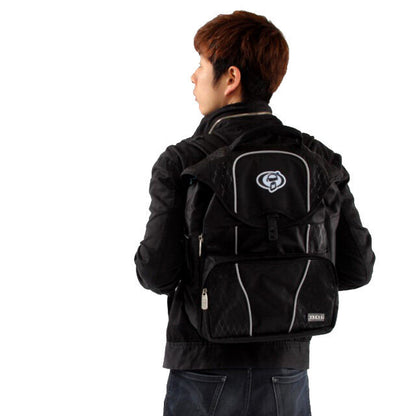 Protection Racket Classroom Backpack with Thermo Moulded EVA Foam Back, Expandable Pocket, Organizer, and Earphone Channel — view 5