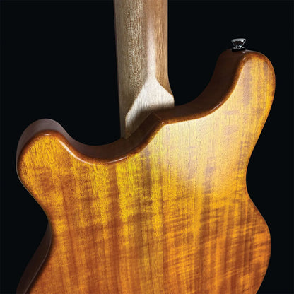 Pratley AP11 Double Cut Solid Body Electric Guitar Natural Amber [PRAP11-NA] — view 6