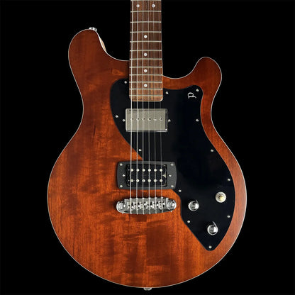 Pratley AP92 Double Cut Solid Body Electric Guitar - Transparent Burnt Orange [PRAP92-TBO] — view 5